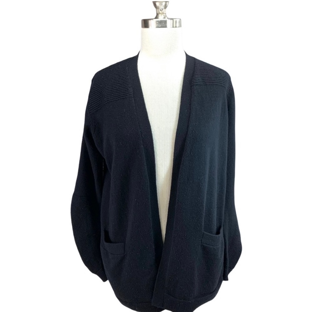 Sandro Black Wool Cardigan Sweater 1 / S